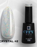 Гель-лак CITY NAIL Crystal 2, 10мл