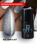 Гель-Лак Хрустальная Кошка Silver Cat, 15мл